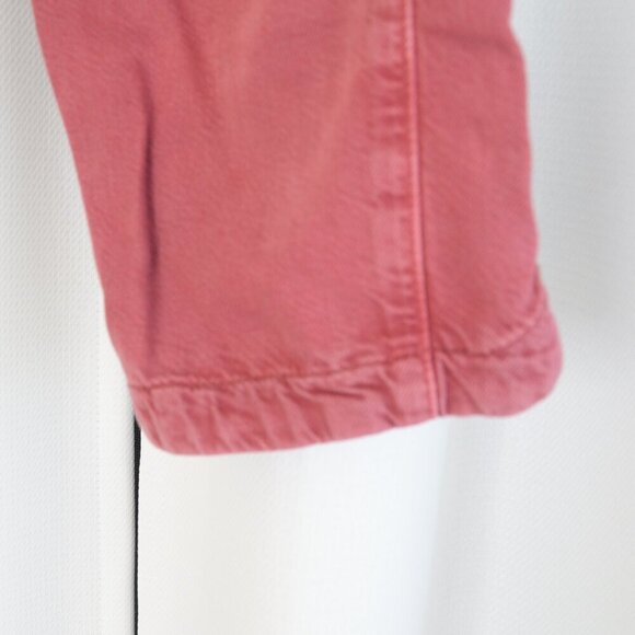 Anthro Pilcro Dusty Rose Cotton/Lyocell Straight Leg Drawstring Slouchy Pants S - Picture 8 of 9